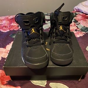 Jordan 6 Black and Gold